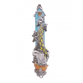 Noah's Ark Mezuzah - 6"