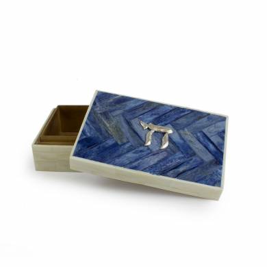 Blue Horn Inlay box