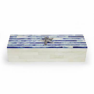 Nautical Stripes Horn Box 2