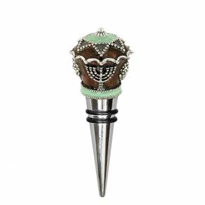 Magen David Wine Stopper - Brown