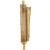 Open Scroll Mezuzah - Gold