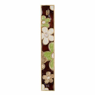 Groovy Flower Mezuzah