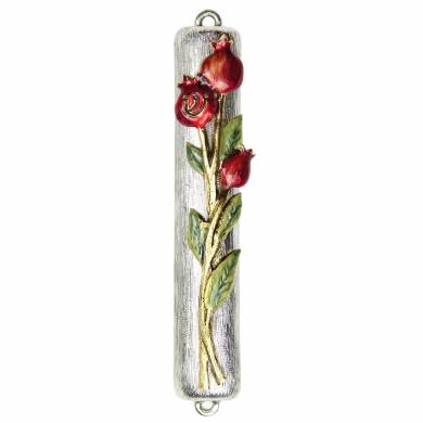 Pomegranate Mezuzah Pomegranate Mezuzah