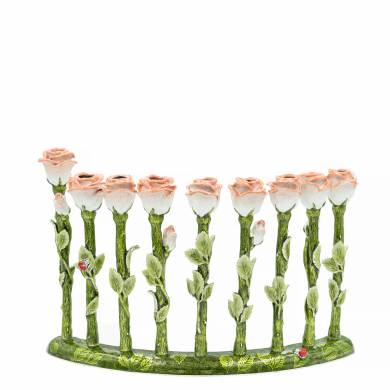 Rose Menorah