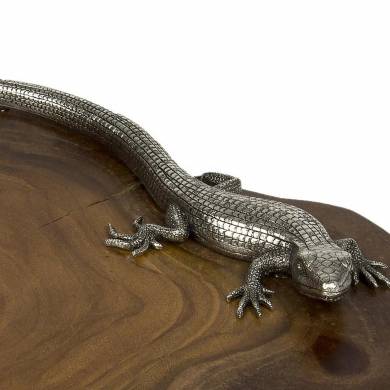 Lizard Teak Wood Cheese Board 1